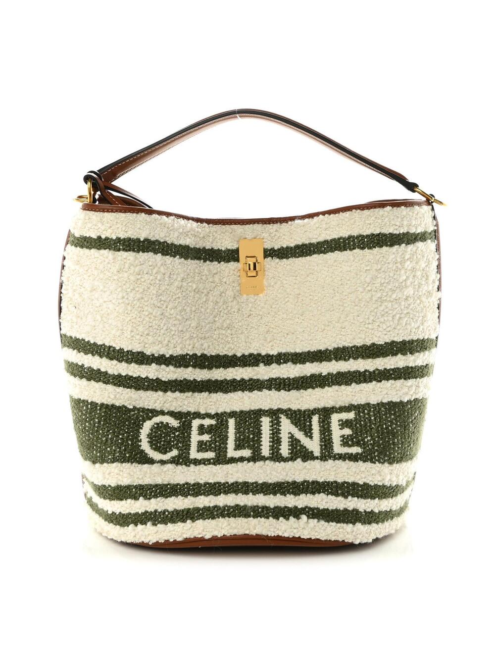Celine Canvas Smooth Calfskin Logo #362119C12B